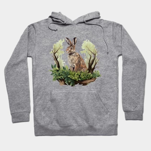 Wild Rabbit Hoodie by zooleisurelife